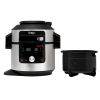 Aparat de gătit multifuncțional sub presiune Ninja OL650EU Oțel Inoxidabil | Negru - 1760 W | 7.5 l | Antiaderent