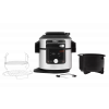 Aparat de gătit multifuncțional sub presiune Ninja OL750EU Argintiu | Negru - 1760 W | 7.5 l | Antiaderent
