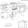 Электрический духовой шкаф AEG OS6CB531AB Черный - Встраиваемая | 71 л | 300°C