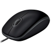 Mouse Logitech B110 Silent Negru - Optical | 1000 dpi | Cu fir Mouse Logitech B110 Silent Negru - Optical | 1000 dpi | Cu fir