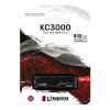 Накопитель SSD Kingston KC3000 512GB - M.2 NVMe | NVMe PCIe 4.0 x4 | 3900 МБ/с Накопитель SSD Kingston KC3000 512GB - M.2 NVMe | NVMe PCIe 4.0 x4 | 3900 МБ/с