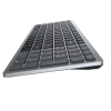 Клавиатура DELL KB740 Мембрана Серый - Беспроводное | Английский,Русский