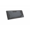 Tastatură Logitech MX Mechanical Mini Mecanic Gri - Fără fir | Engleza