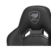 Игровое кресло Cougar Fusion S ПВХ Кожа Чёрный - Металл | Класс 4 | 114 - 122 см