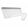 Set Tastatură + Mouse Logitech MK470 Membrană Alb - Fără fir | Engleza Set Tastatură + Mouse Logitech MK470 Membrană Alb - Fără fir | Engleza