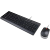 Set Tastatură + Mouse Lenovo Essential 4X30L79912 Membrană Negru - Cu fir | Engleza,Rusă