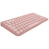 Set Tastatură + Mouse Logitech Pebble 2 Combo Membrană Roz - Fără fir | Engleza