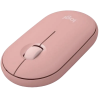 Set Tastatură + Mouse Logitech Pebble 2 Combo Membrană Roz - Fără fir | Engleza