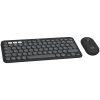 Set Tastatură + Mouse Logitech Pebble 2 Combo Membrană Negru - Fără fir | Engleza