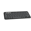 Tastatură Logitech K380S Membrană Gri - Fără fir | Engleza