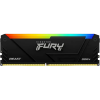Оперативная память Kingston FURY Beast RGB FURY Beast 16 ГБ Чёрный - DDR4 SDRAM | 3200 МГц | 1x 16 ГБ Оперативная память Kingston FURY Beast RGB FURY Beast 16 ГБ Чёрный - DDR4 SDRAM | 3200 МГц | 1x 16 ГБ
