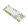 Tastatură Bloody S87 Mecanic Alb - Cu fir | Rusă,Engleza