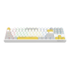 Tastatură Bloody S87 Mecanic Alb - Cu fir | Rusă,Engleza