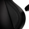 Игровое кресло Noblechairs Epic Compact Искусственная кожа Чёрный - Сталь | Класс 4 | 129.5 - 139.5 см