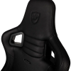 Игровое кресло Noblechairs Epic Compact Искусственная кожа Чёрный - Сталь | Класс 4 | 129.5 - 139.5 см