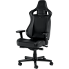 Игровое кресло Noblechairs Epic Compact Искусственная кожа Чёрный - Сталь | Класс 4 | 129.5 - 139.5 см
