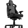 Игровое кресло Noblechairs Epic Compact Искусственная кожа Чёрный - Сталь | Класс 4 | 129.5 - 139.5 см