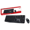 Set Tastatură + Mouse Genius KM-170 Membrană Negru - Cu fir | Rusă,Engleza