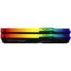 Memorie RAM Kingston FURY Beast RGB FURY Renegade 64GB Negru - DDR5 SDRAM | 6000 MHz | 2x 32GB Memorie RAM Kingston FURY Beast RGB FURY Renegade 64GB Negru - DDR5 SDRAM | 6000 MHz | 2x 32GB