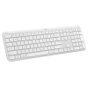 Tastatură Logitech K950 Membrană Alb - Fără fir | Engleza