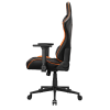 Scaun Gaming Cougar Armor One V2 PVC Piele Negru | Portocaliu - Oțel | Clasa 4 | 126 - 134 cm