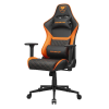 Scaun Gaming Cougar Armor One V2 PVC Piele Negru | Portocaliu - Oțel | Clasa 4 | 126 - 134 cm