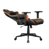 Scaun Gaming Cougar Armor One V2 PVC Piele Negru | Portocaliu - Oțel | Clasa 4 | 126 - 134 cm