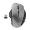Mouse Gembird MUSW-6B-03 Gri | Negru - Optical | 1600 dpi | Fără fir