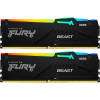Memorie RAM Kingston FURY Beast RGB FURY Beast RGB 32GB Negru - DDR5 SDRAM | 6000 MHz | 2x 16GB