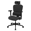 Scaun de birou ThunderX3 YTC Loft Textil Gri inchis - Aluminiu | Clasa 4 | 110 - 124 cm Scaun de birou ThunderX3 YTC Loft Textil Gri inchis - Aluminiu | Clasa 4 | 110 - 124 cm