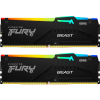 Оперативная память Kingston FURY Beast RGB FURY Beast RGB 16 ГБ Чёрный - DDR5 SDRAM | 6000 МГц | 2x 8 ГБ Оперативная память Kingston FURY Beast RGB FURY Beast RGB 16 ГБ Чёрный - DDR5 SDRAM | 6000 МГц | 2x 8 ГБ