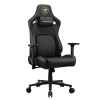 Scaun Gaming Cougar Defensor PU Piele Auriu - Clasa 4 | 129 - 136 cm