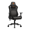Игровое кресло Cougar Defensor Имитация льна Gray F - Класс 4 | 129 - 136 см