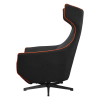 Игровое кресло Cougar Magus Имитация льна Черный | Оранжевый - 107 см