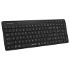 Tastatură A4Tech FBK27C AS Membrană Negru - Fără fir | Română,Engleza,Rusă