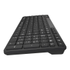 Tastatură A4Tech FBK27C AS Membrană Negru - Fără fir | Română,Engleza,Rusă