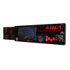 Set Tastatură + Mouse + Mouse Pad + Căști Gembird GGS-UMGL4-01 Membrană Negru - Cu fir | Engleza