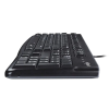 Tastatură Logitech K120 Membrană Negru - Cu fir | Ucraineană,Engleza