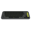 Tastatură Logitech POP ICON Membrană Gri - Fără fir | Ucraineană,Engleza