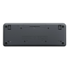 Tastatură Logitech K250 Membrană Negru - Fără fir | Ucraineană,Engleza