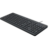 Клавиатура и мышь HP 150 Мембрана Черный - Проводное | Английский