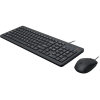 Клавиатура и мышь HP 150 Мембрана Черный - Проводное | Английский