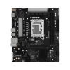 Материнская плата ASRock H810M-H LGA1851 Micro-ATX - Intel H810 | DDR5 SDRAM | 2x DIMM