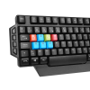 Set Tastatură + Mouse Gembird KBS-UMG-01-DE Membrană Negru - Cu fir | Engleza