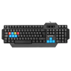 Set Tastatură + Mouse Gembird KBS-UMG-01-DE Membrană Negru - Cu fir | Engleza