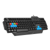 Set Tastatură + Mouse Gembird KBS-UMG-01-DE Membrană Negru - Cu fir | Engleza