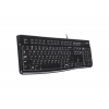 Tastatură Logitech K120 Membrană Negru - Cu fir | Engleza,Rusă