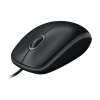 Mouse Logitech B100 Negru - Optical | 800 dpi | Cu fir