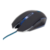Gaming Mouse Gembird MUSG-001-B Negru/Albastru - Optical | 2400 dpi | Cu fir