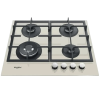 Plită pe gaz Whirlpool GOFL 629/S Argintiu - 7.8 kW | Sticlă călită Plită pe gaz Whirlpool GOFL 629/S Argintiu - 7.8 kW | Sticlă călită